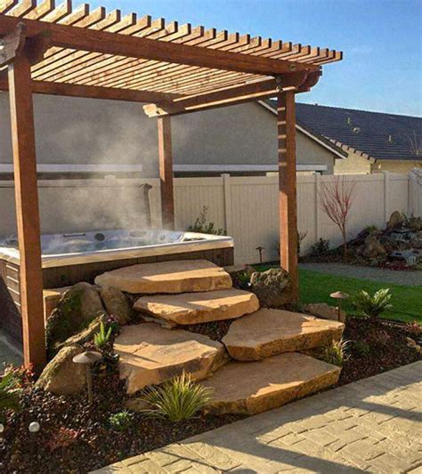 Top Hottub Deck Ideas Backyard Hot Tubs Ideas And Inspiration