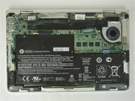 HP Spectre 13 4003dx x360 Battery Replacement - iFixit Repair Guide