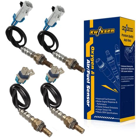 4pc Oxygen O2 Sensor 1 2 For 2008 2012 Chevrolet Silverado 1500 2500 Hd 3500 Hd Ebay