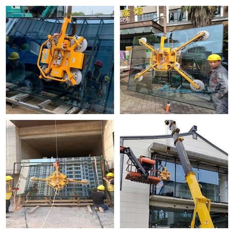 400kg Electric Rotation Glass Panel Lifter Glass Vacuum Lifter With