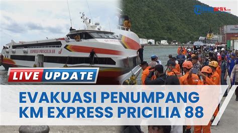 Belasan Jam Terombang Ambing Di Laut Penumpang Km Express