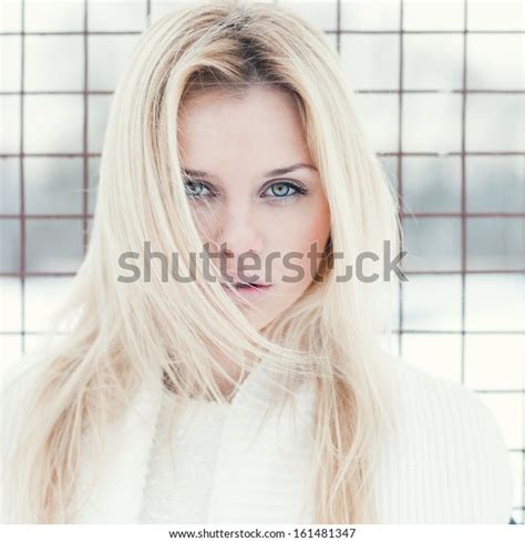 Face Beautiful Sexy Blonde Stock Photo Shutterstock