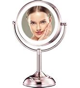 Amazon Vesaur Professional Lighted Makeup Mirror Oval X