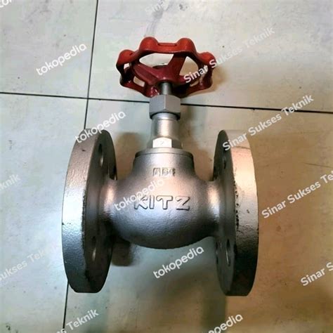 Jual Globe Valve Kitz Inch Jis K Cast Iron Fcd S Jakarta Barat