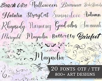 Magnolia Handwriting Font Svg Handwriting Font Svg Cursive