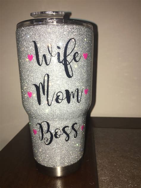 Wife Mom Boss Tumbler Cup