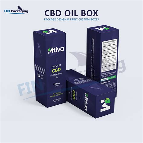 Custom Cbd Boxes Cbd Oil Packaging