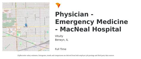 Vituity Physician Emergency Medicine Macneal Hospital Job Berwyn