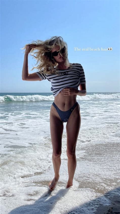 Elsa Hosk In Red Bikini With D Rose Photos The Fappening