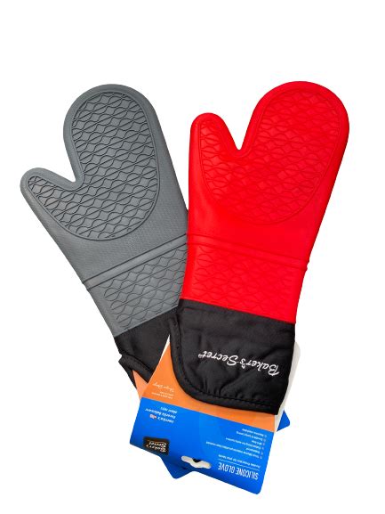 Guantes Se Silicona Para Cocina Multicolor Bakers Secret Bs