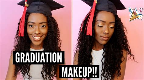 Graduation Makeup Tutorial Darkskin Friendly Youtube