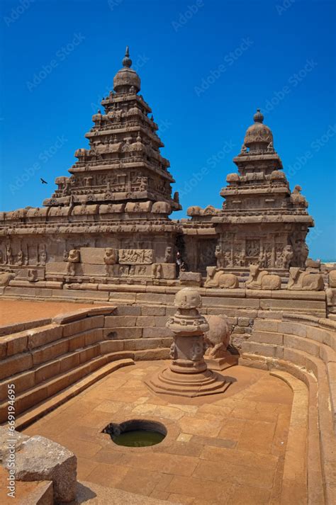 Famous Tamil Nadu Landmark Unesco World Heritage Shore Temple World