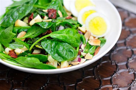 Simply Gourmet Spinach Salad With Warm Bacon Dressing