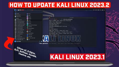 How To Update Kali Linux 20231 To Kali Linux 20232 Kali Linux 2023