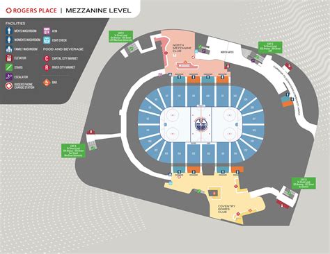 Concourse Maps | Rogers Place