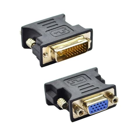 Adaptador Conversor Dvi D Para Vga Pinos Dvi D M X Vga F