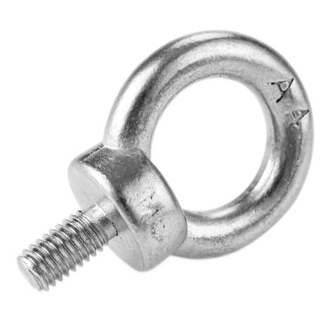 Stainless Steel 316 Lifting Eye Bolt 10mm M10 Marine Grade Heavy Duty