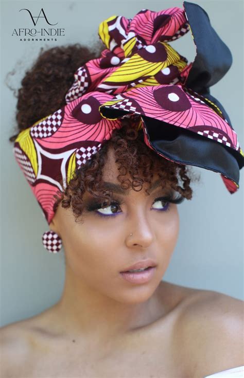 Halimah Head Adornment Satin Lined African American Women