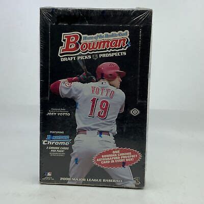 Bowman Draft Picks Prospects Baseball Factory Sealed Hobby Box