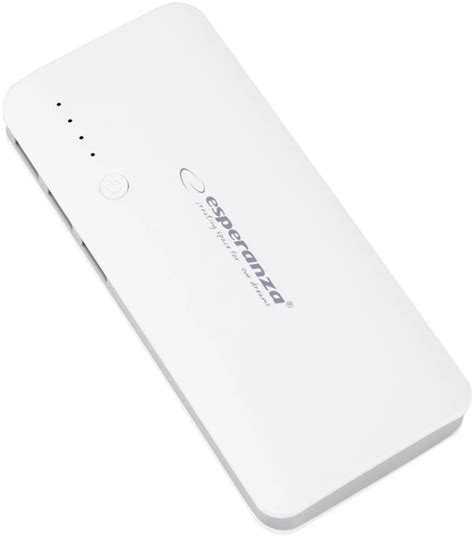 УМБ Esperanza 8000 mAh White Grey EMP106WE фото відгуки