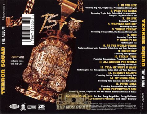 Terror Squad The Album Cd Rap Music Guide