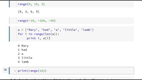 Python The Range Function Youtube