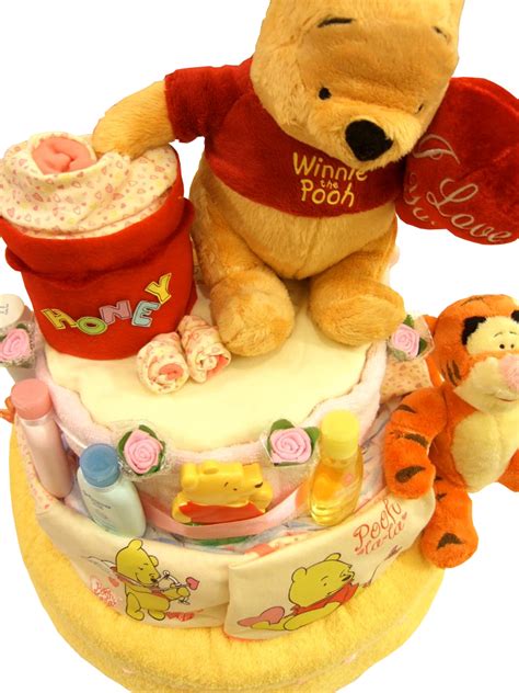 Disney Pooh And Tigger Diaper Cake Baby Diaper Cakes N Ts