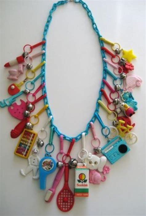 Charm Necklaces From The 80s R Nostalgia