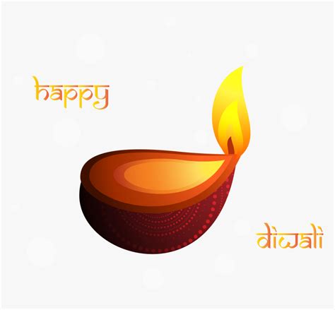 Happy Diwali Png Clipart Decoration - Deepam Clipart, Transparent Png - kindpng