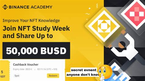 Instant 5 Profit Binance Study Earn Upto 50 000 NFT Study Week