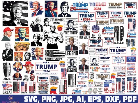 Trump Svg Trump Svg Bundle Trump Flagge Svg Trump Etsy De