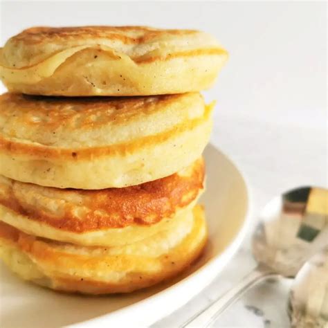 Yeast Pancakes Recipe With Whipped Egg Whites Yum Eating