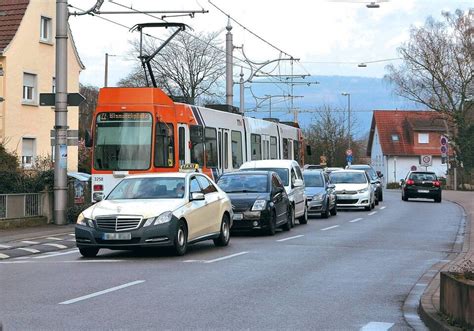 Eppelheim Heidelberg Straßenbahnbrücke ist komplett frei Rhein