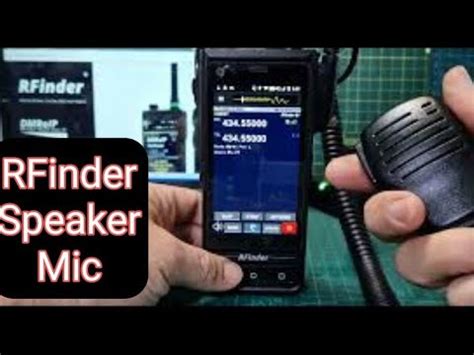 RFinder B1 P10 Speaker Microphone YouTube