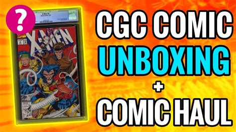 Mini CGC Unboxing And Comic Haul BIG Keys YouTube