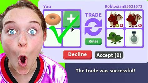 Biggy Cheated Only Trading Your Favorite Food In Adopt Me Roblox