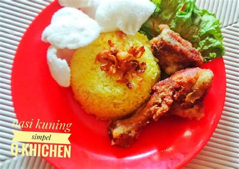 Resep Nasi Kuning Simpel Rice Cooker Oleh Hanita Rizki Cookpad