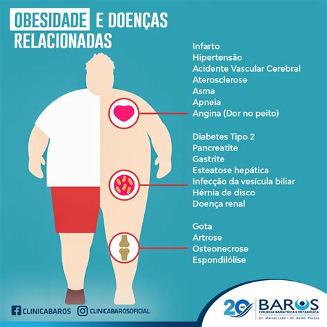 Obesidade e suas doenças relacionadas Clínica Baros