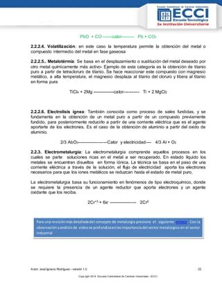 Unidad Procesos Industriales I Pdf