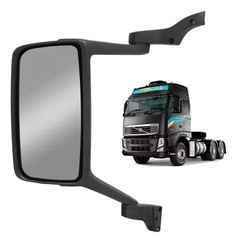 Conj Espelho Retrovisor Volvo Fh Fm A Lado Esquerd