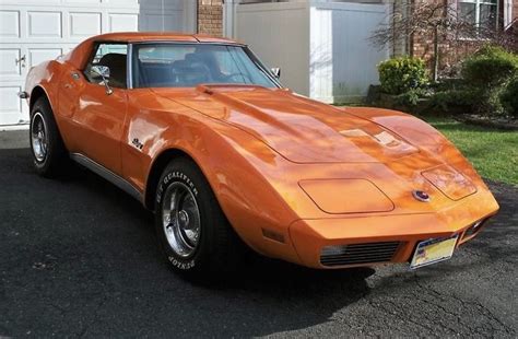 Example Of Orange Paint On A Gm Corvette Corvette Chevrolet