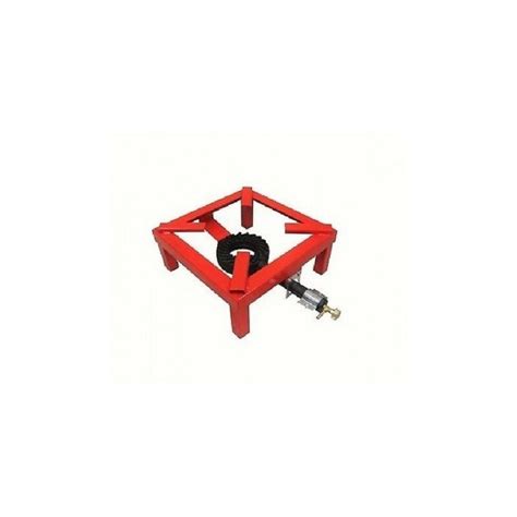 FORNELLONE BRUCIATORE A GAS IN GHISA 45X45 CM BUTANO GPL MODELLO PESANTE