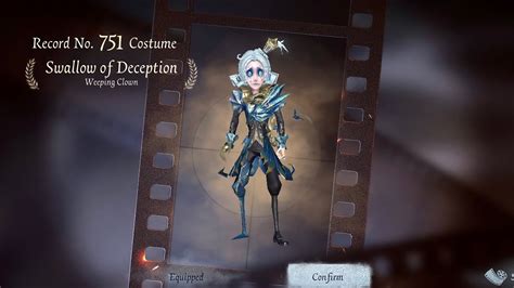 Identity V The New Survivor Can Be Really Good “weeping Clown” Limited Skin Gameplay Youtube