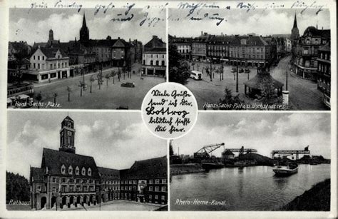 Ansichtskarte Postkarte Bottrop Im Ruhrgebiet Hans Akpool De