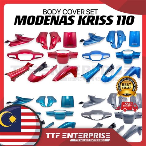 MODENAS KRISS 110 KRISS 1 BODY COVER SET COMPLETE KRISS1 KRISS110