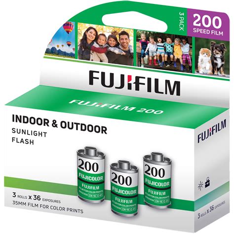 Fujifilm Fujicolor 200 Color Negative Film 35mm Roll Film 36