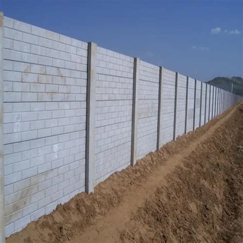 Panel Build Brick Pattern Rcc Compound Wall Thickness Mm At Rs