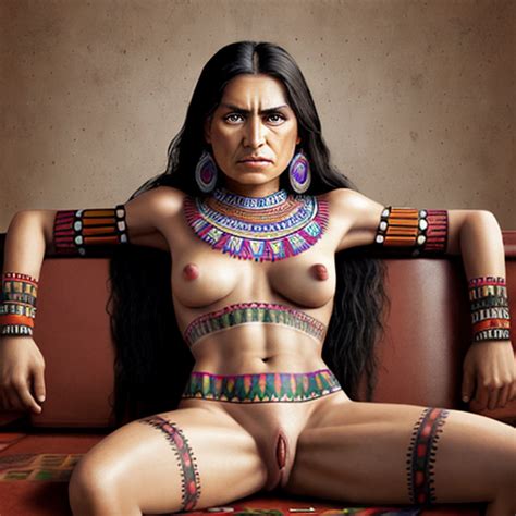 Naked Animation Characters Aztec Woman Naked He S Couch