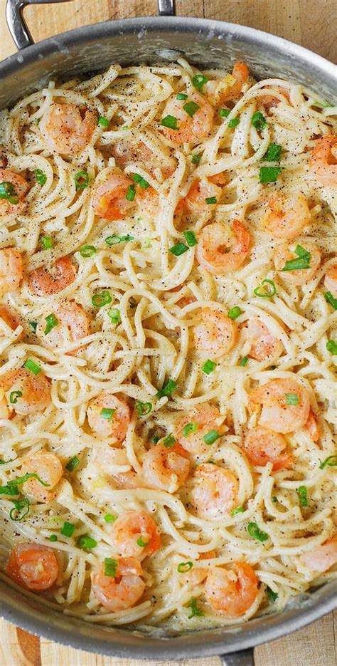 Garlic Shrimp Alfredo Pasta Artofit