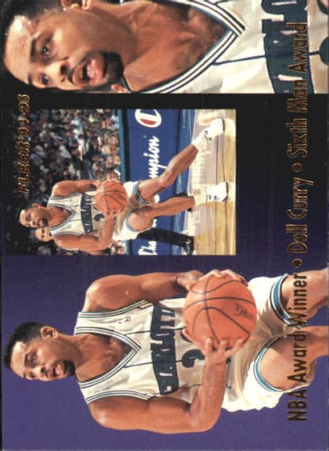 Fleer Award Winner Dell Curry Hornets C Ebay